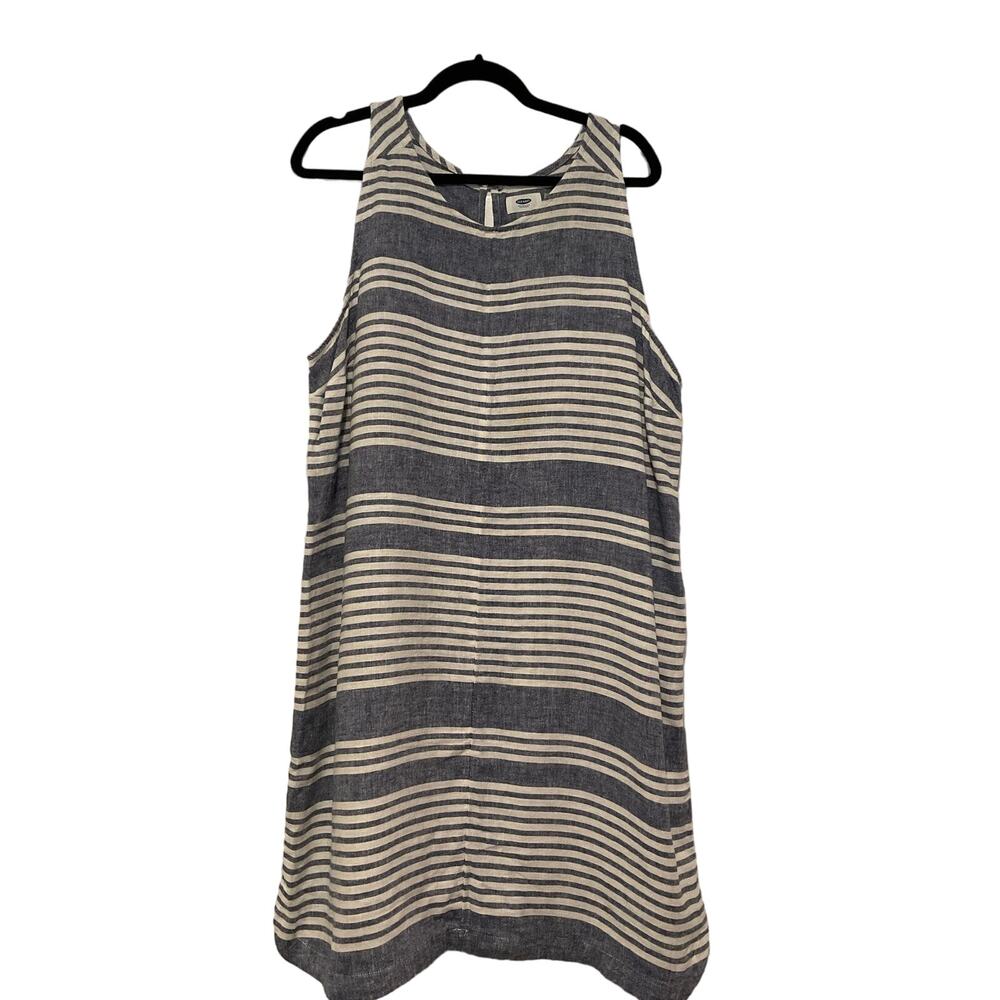 Old Navy Stripped Linen Dress